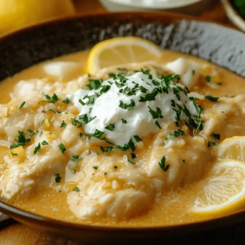 Best creamy lemon chicken