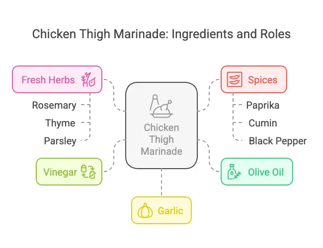 Chicken Thigh Marinade: Ingredients and Roles